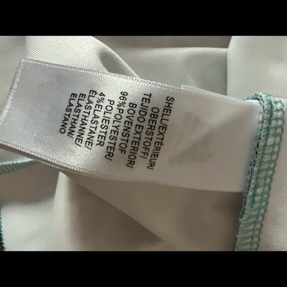 NEW ADRIANNA PAPELL MULITI AQUA FLORAL SCUBA FIT/FLATE DRESS - Picture 7 of 11